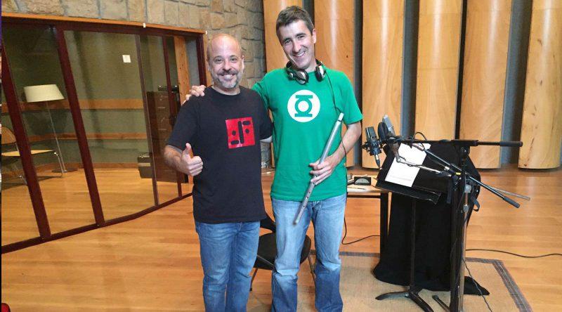 Grabación con Sergio de la Puente